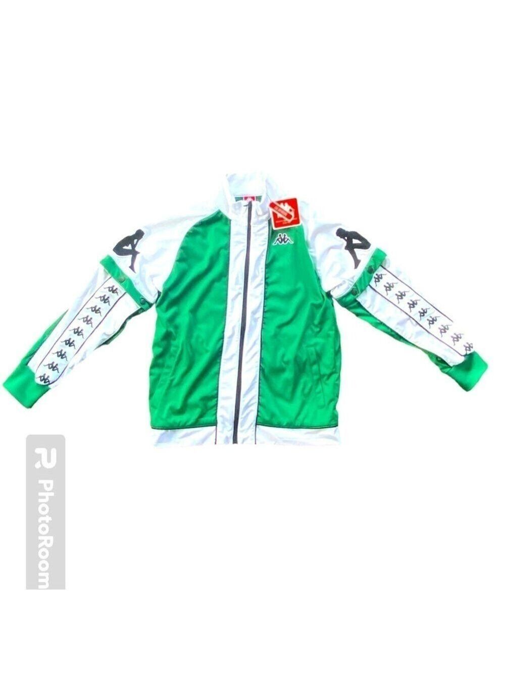 Kappa Green Full Zip Jacket Size Small NWT